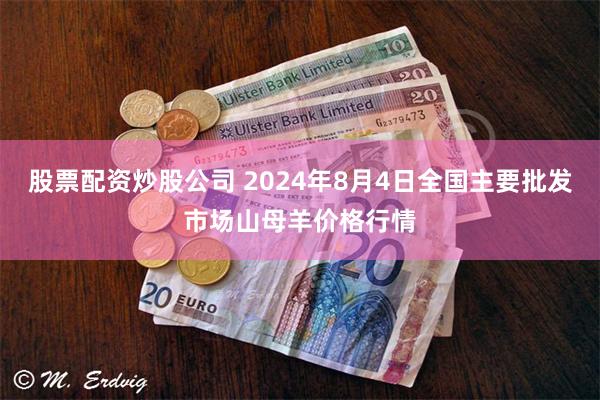 股票配资炒股公司 2024年8月4日全国主要批发市场山母羊价格行情