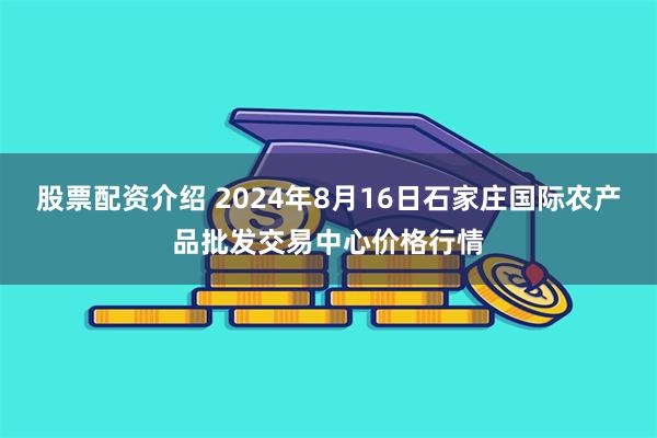 股票配资介绍 2024年8月16日石家庄国际农产品批发交易中心价格行情