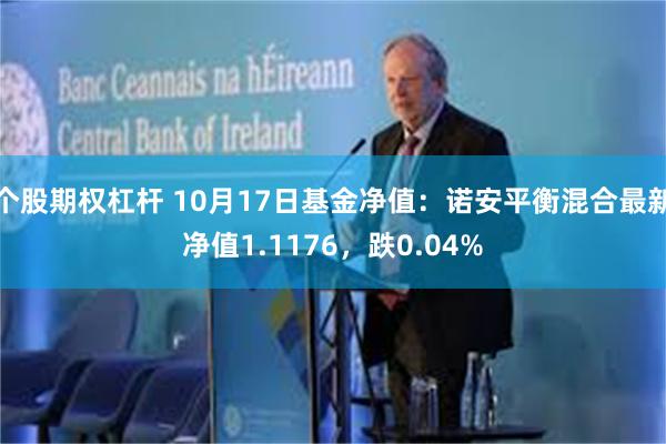 个股期权杠杆 10月17日基金净值：诺安平衡混合最新净值1.1176，跌0.04%