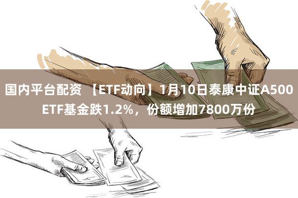 国内平台配资 【ETF动向】1月10日泰康中证A500ETF基金跌1.2%，份额增加7800万份